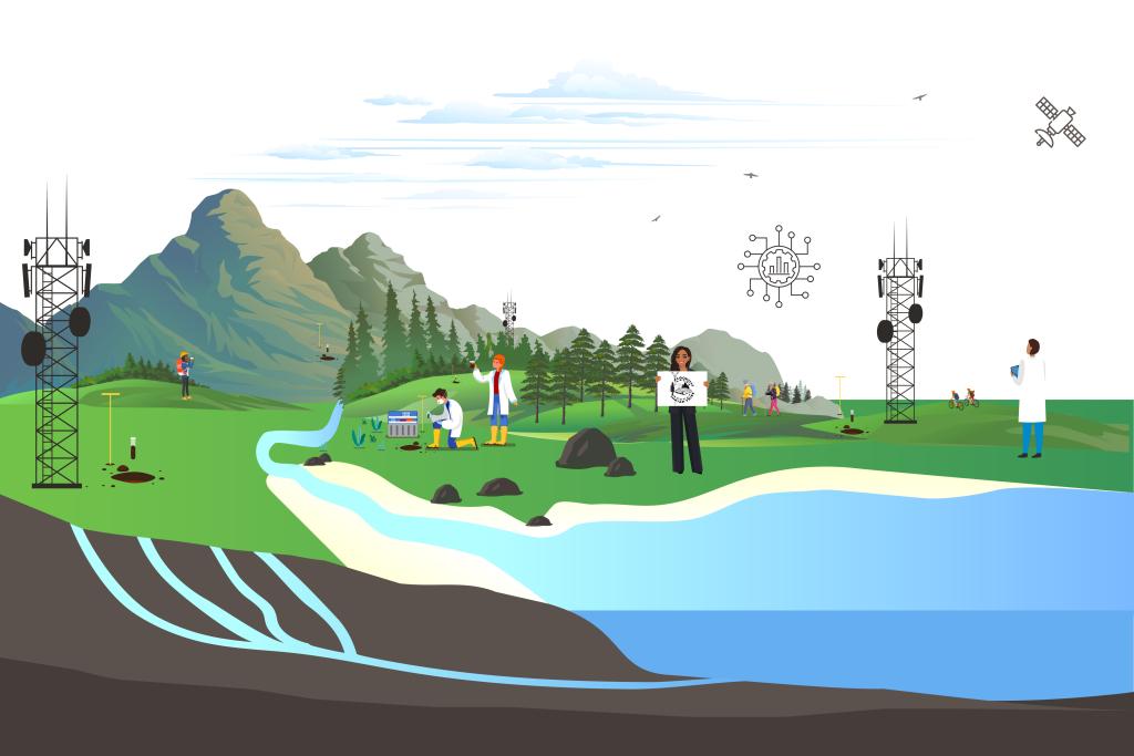 Proposed project components for carbon sequestration include environmental D N A, A I tools, remotely sensed observations, eddy covariance flux towers, and Indigenous knowledge.