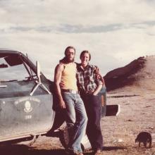 Ted Fremd and his wife, Skylar, in the 1970s.