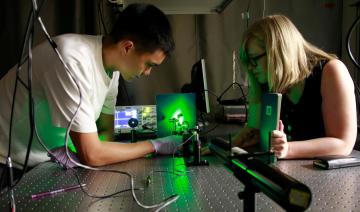 student laser lab