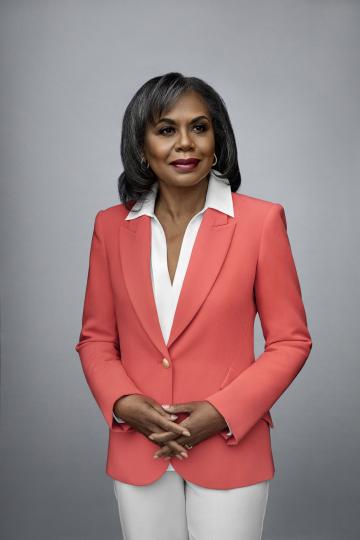 A portrait of Anita Hill.